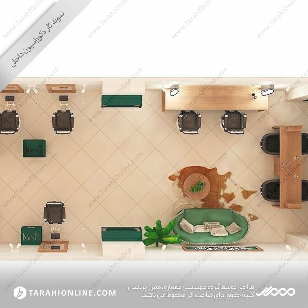 طراحی داخلی آرایشگاه ۱ - تصویر 6