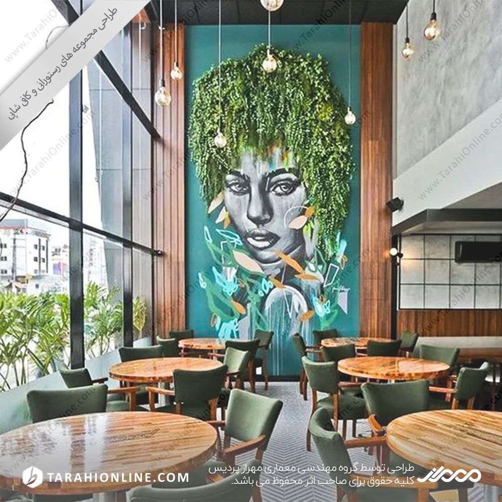 طراحی داخلی رستوران و کافی شاپ ۴