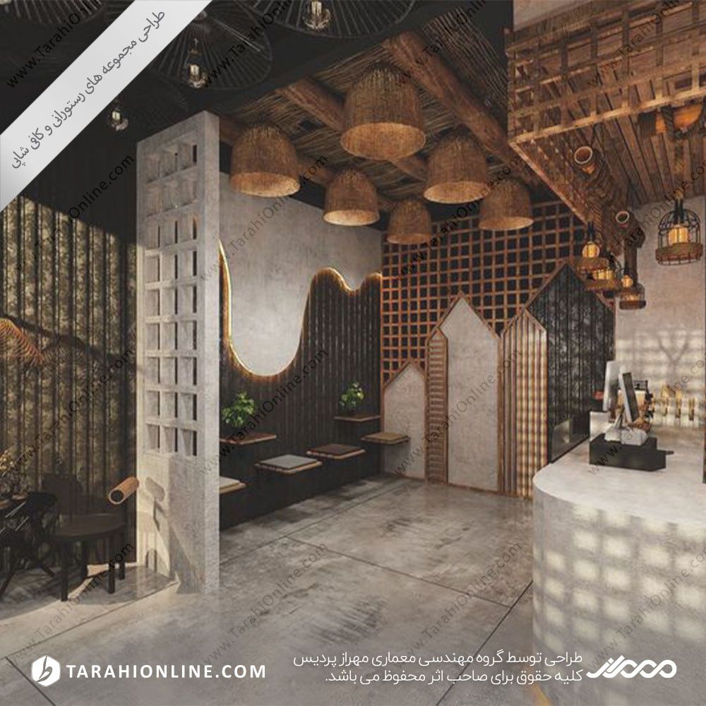 طراحی داخلی رستوران و کافی شاپ ۵