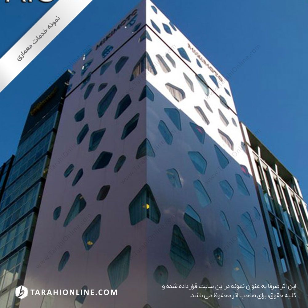 طراحی نمای فضاهای اداری ۲